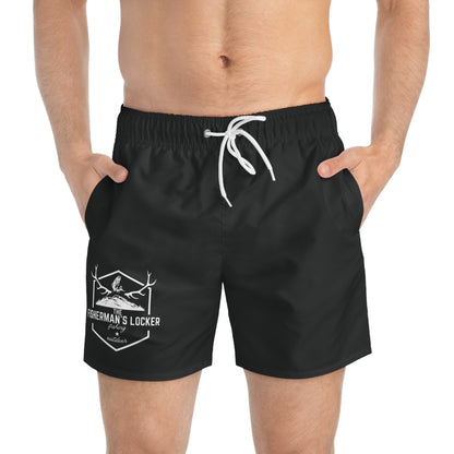 Black TFL Adventure Series Swim Trunks