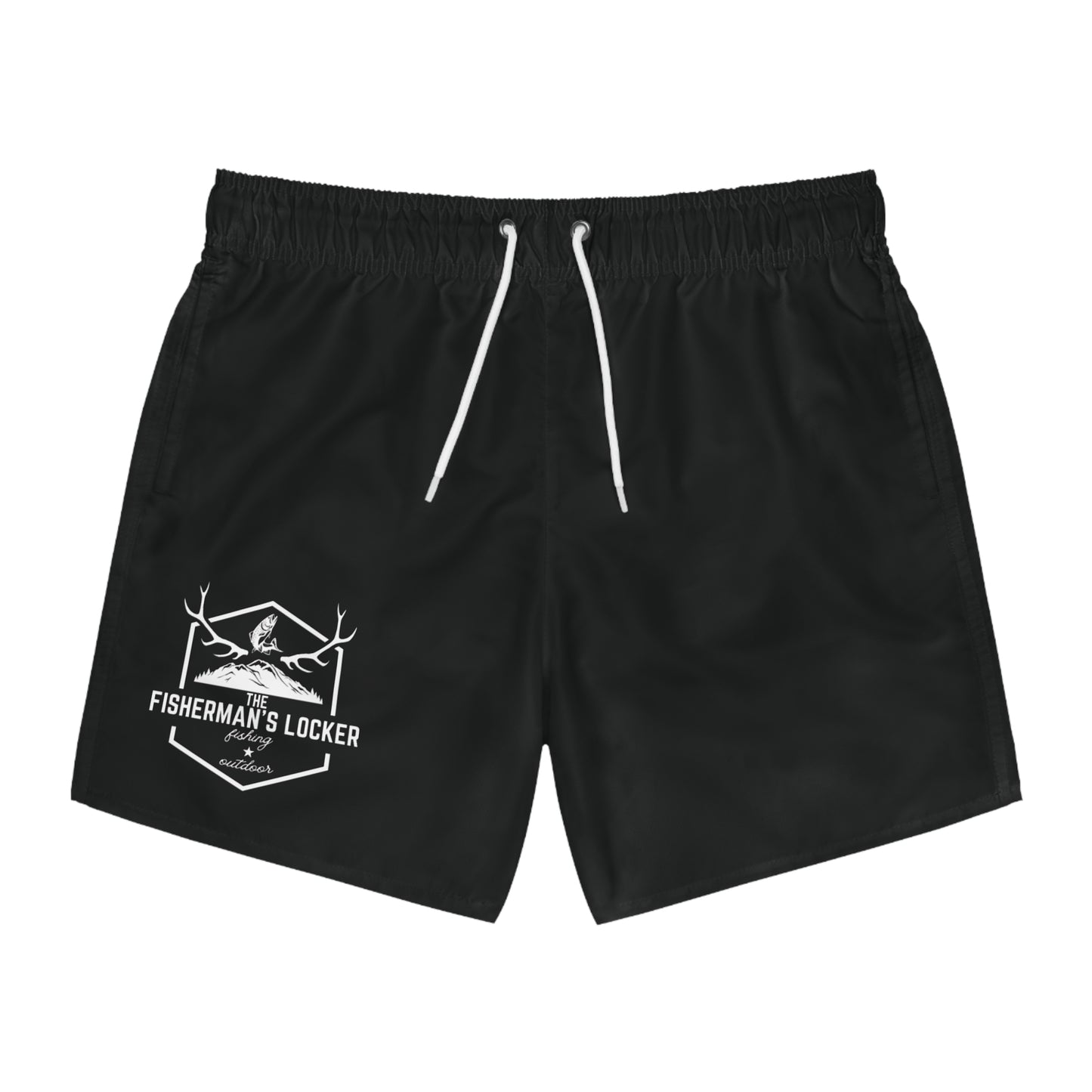 Black TFL Adventure Series Swim Trunks